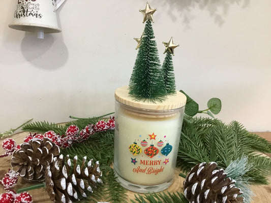 Christmas tree candle