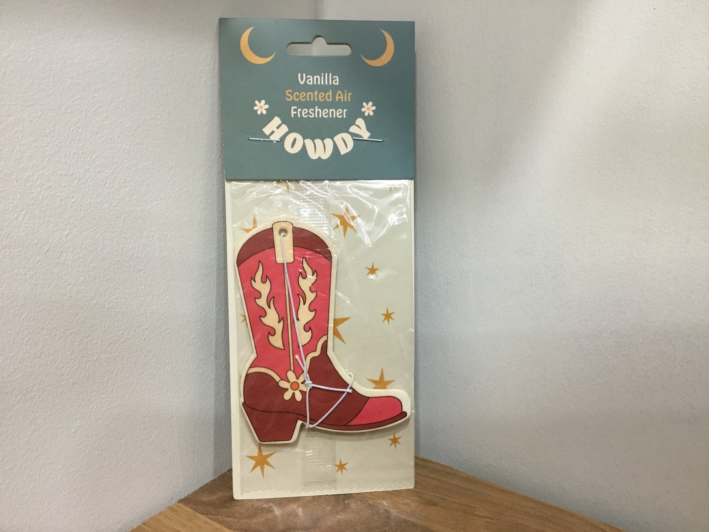 Cowboy boot air freshener