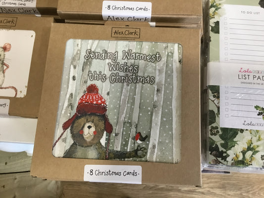 Sending warmest cards - pack of 8