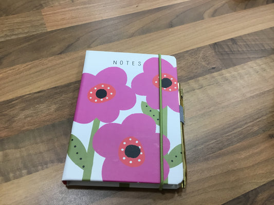 Note book and Pen by Belly Button Designs