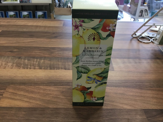 ESC lemon and mandarin hand cream