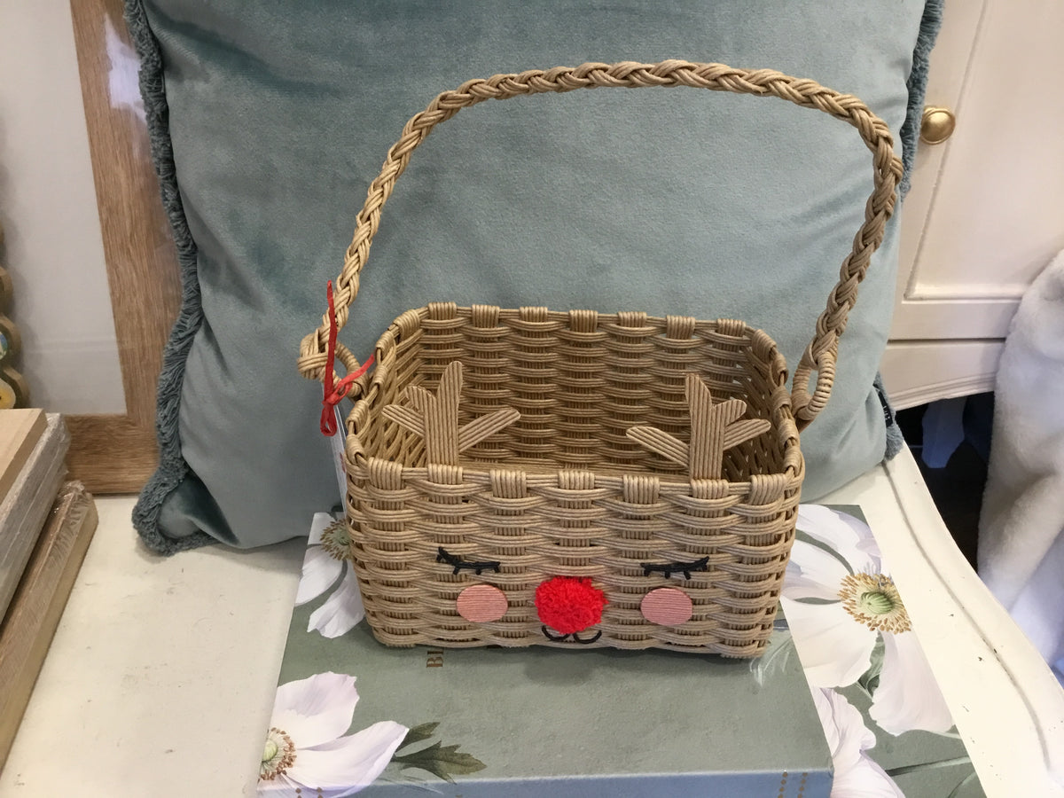 Reindeer mini basket