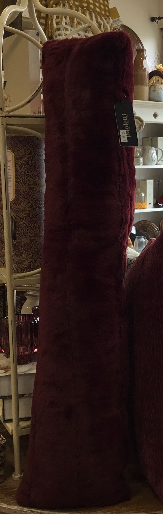 Ruby fur Draught Excluder