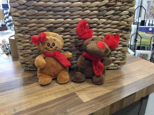 Beanie. Gingerbread man or Reindeer