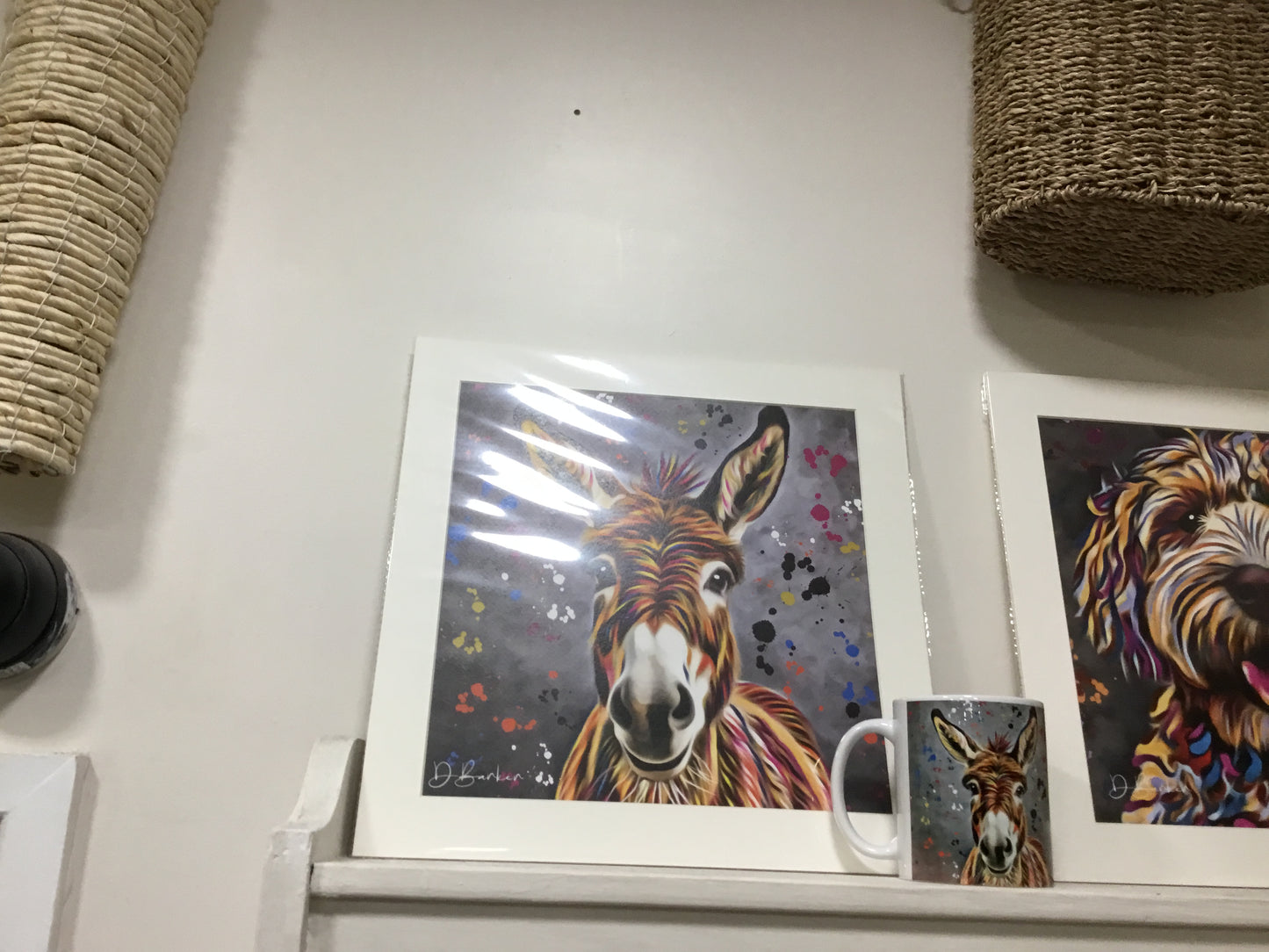 Mounted prints