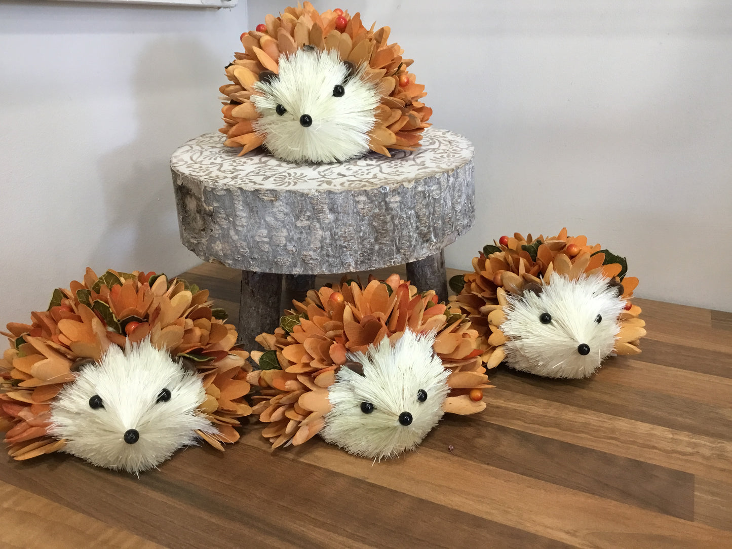Flower petal hedgehog