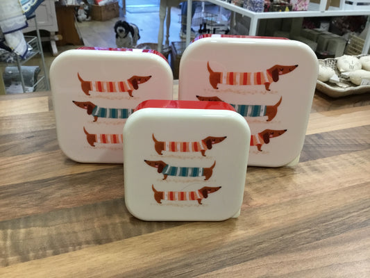 Set of 3 Snack Boxes