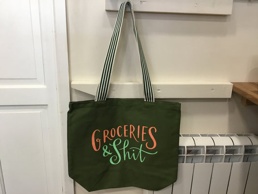 Tote bag. Green