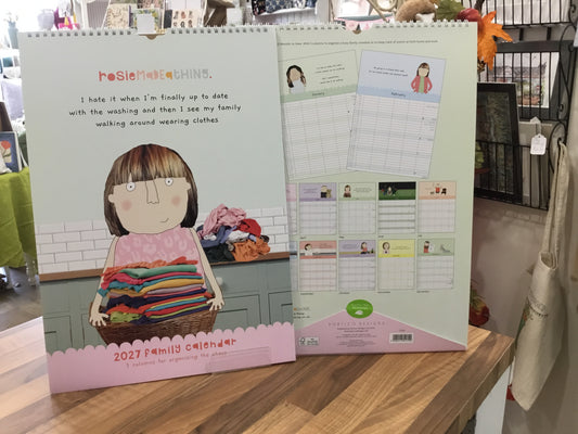 Rosie Made a Thing - Large Family Calendar