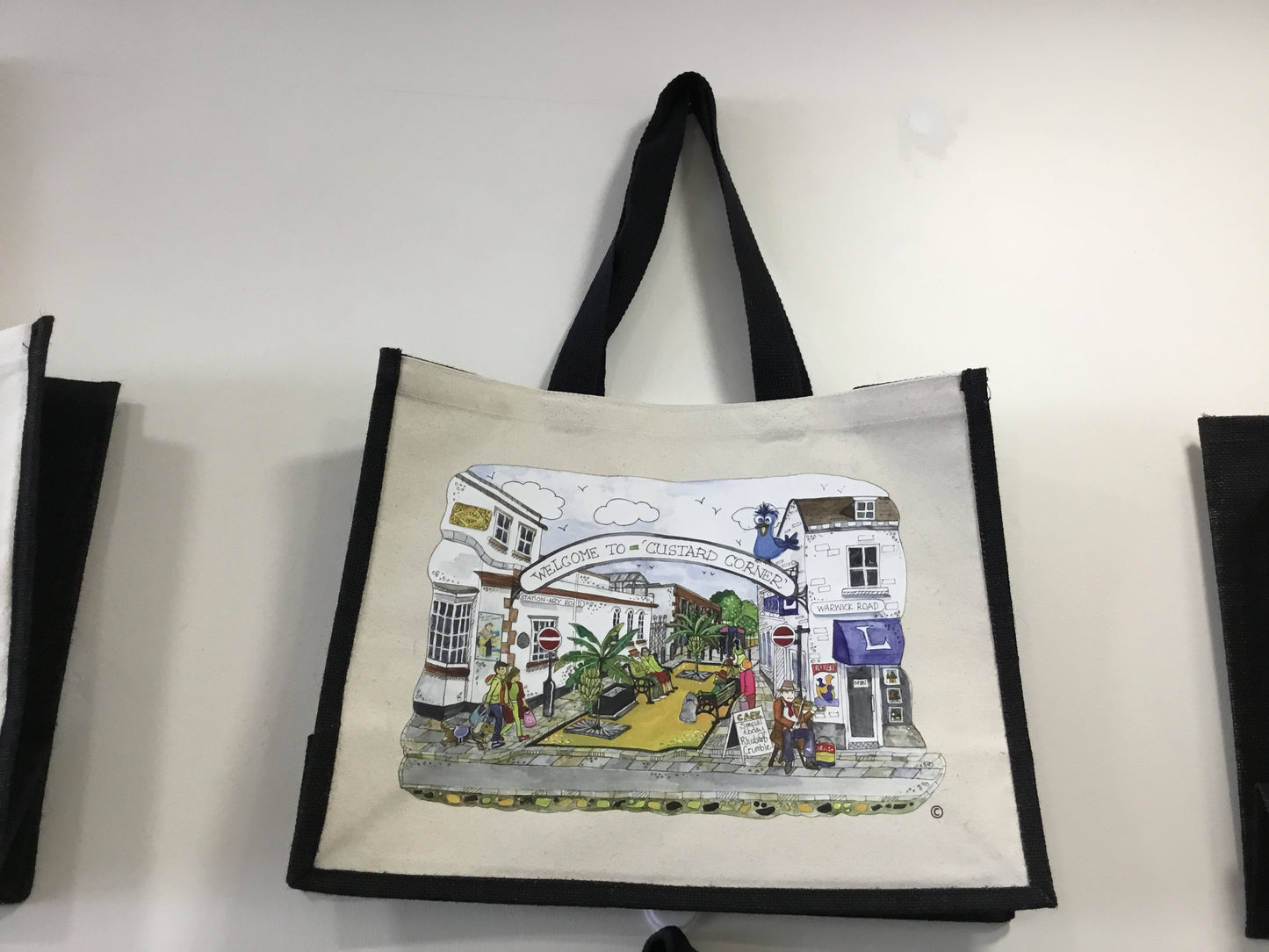 Custard Corner Tote Bag