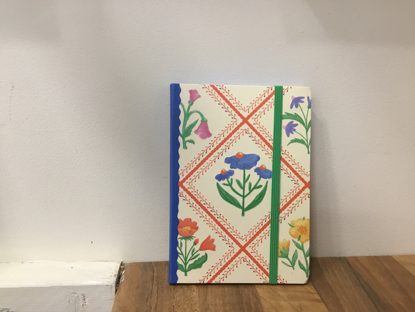 A6 notebook. Enchanted garden design.