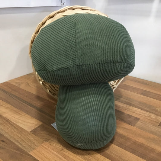 Green mushroom doorstop