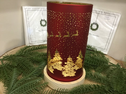 Led light up Santa scene