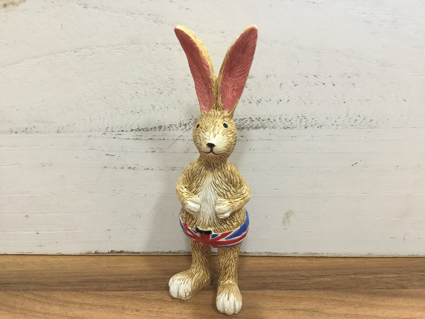 Jasper Rabbit in  swim trunks