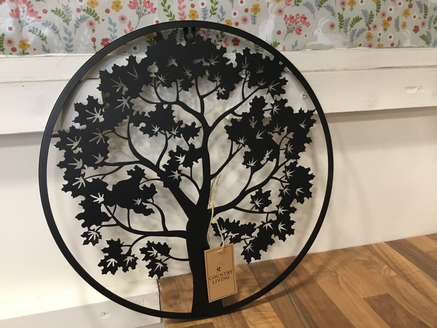 Metal art work.Tree