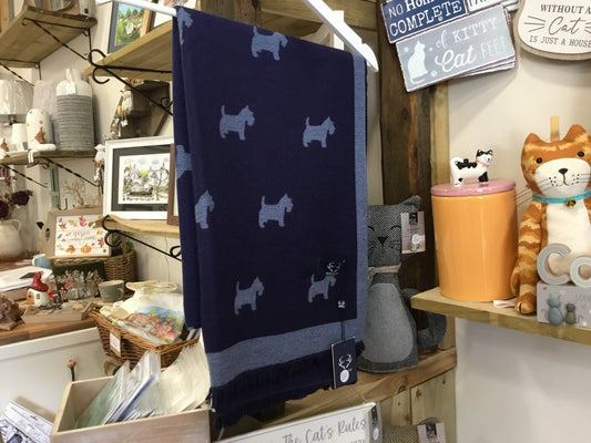 Scottie dog scarf