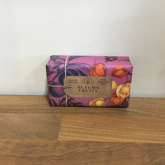 Autumn fruit soap