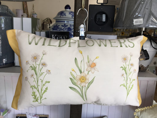 Pretty Wildflowers Cushion