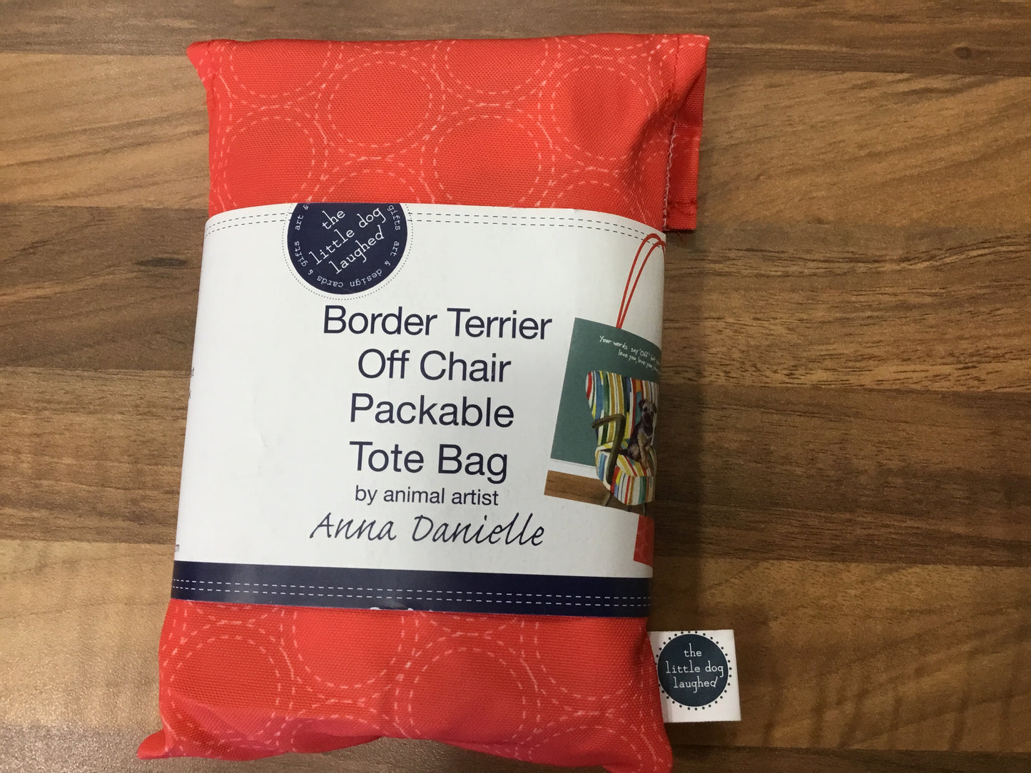 Border Terrier Off chair tote bag