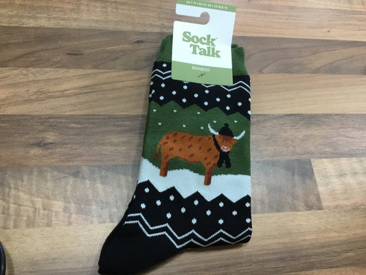 Men’s cow socks