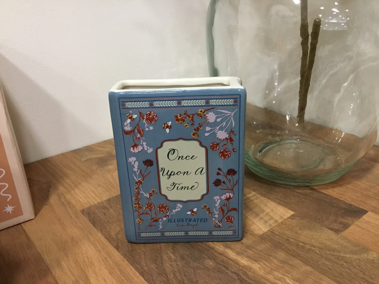 Once upon a time ceramic vase