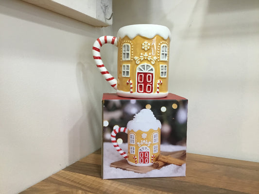 Gingerbread House Mug.