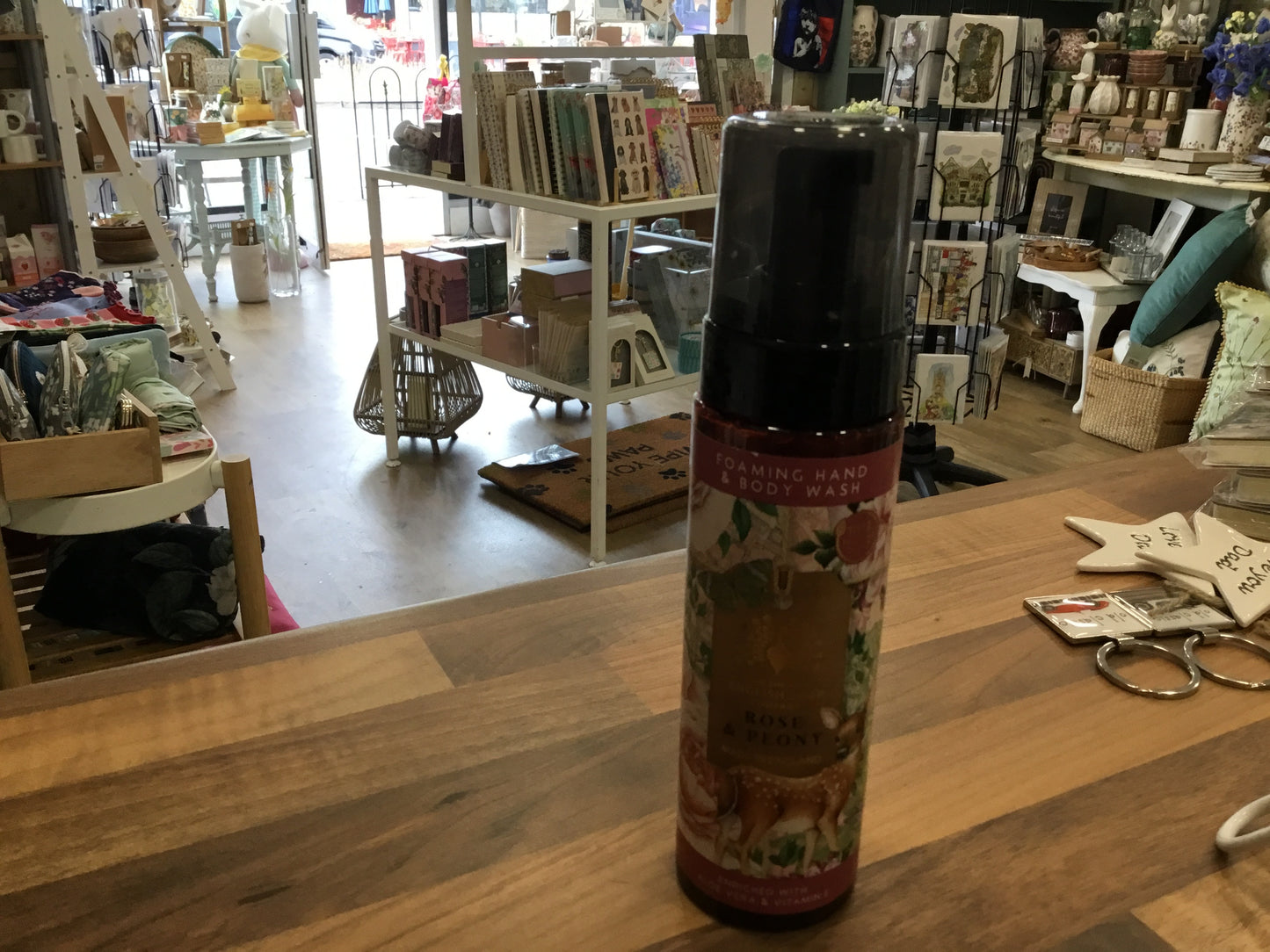 foaming hand and body Wash