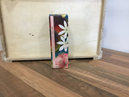 Jasmine peach. Hand cream. RBG