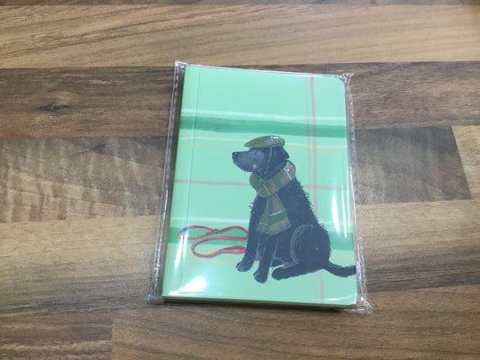 Black lab notebook by Alex Clark