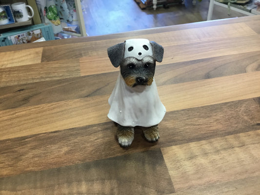 Halloween ghost dog