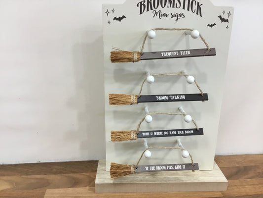 Witch slogan Broomstick