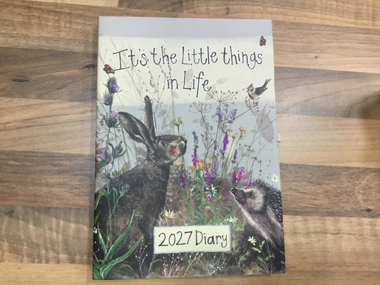 It’s the little things diary