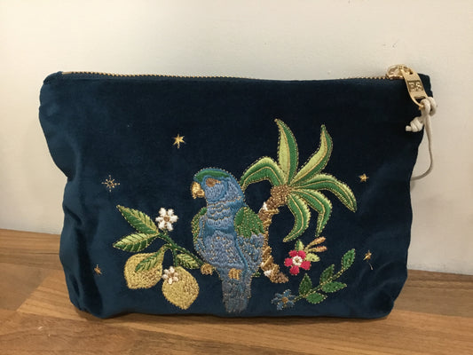 Parrot Mini Pouch by Elizabeth Scarlett