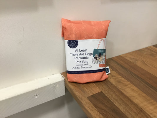 The little dog laughed tote bag. At least there are dogs.