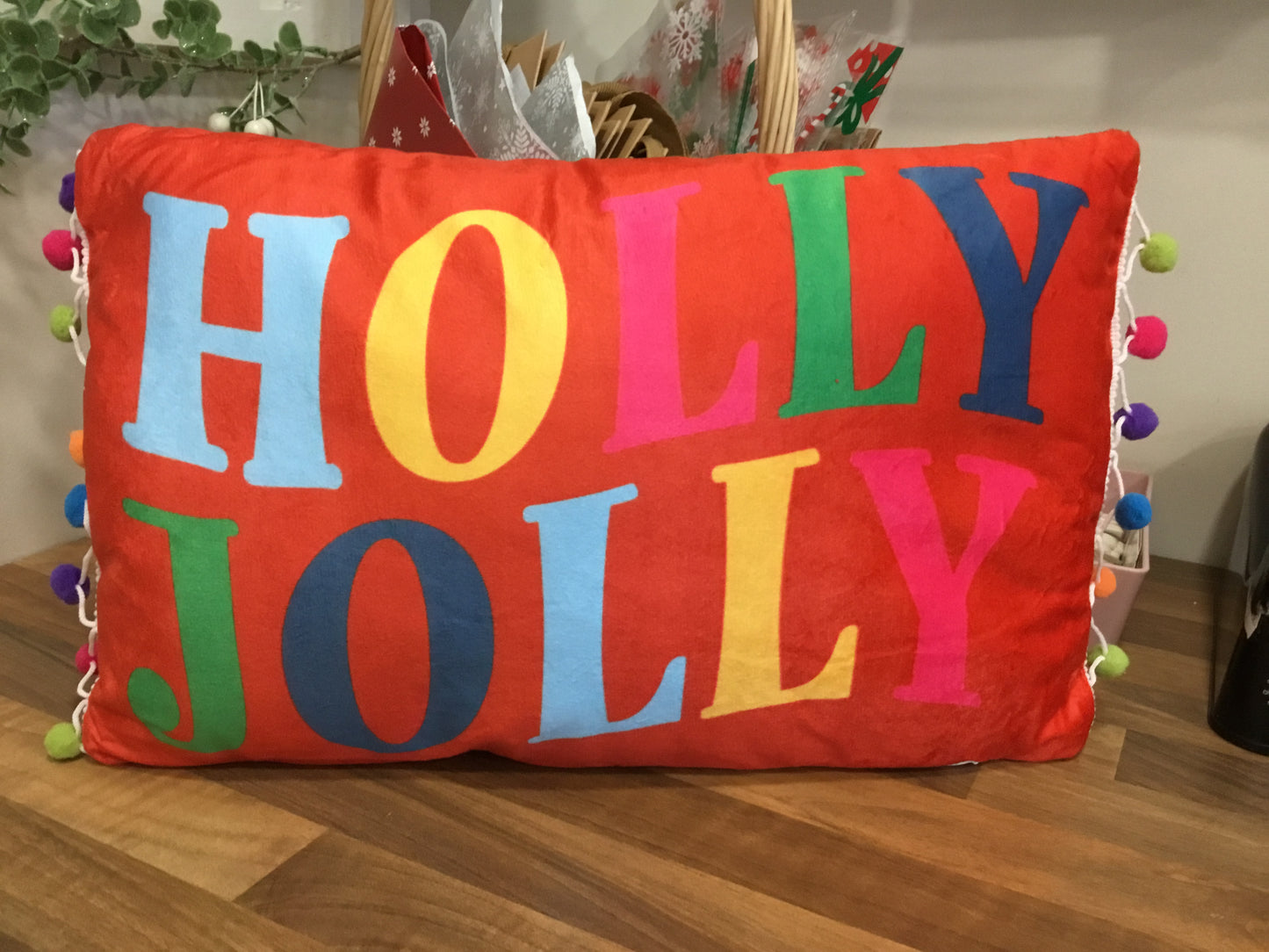 Holly Jolly Cushion