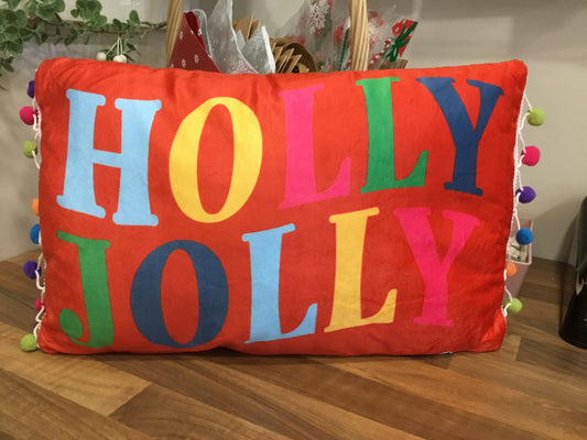 Holly Jolly Cushion