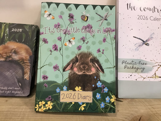 Little things desk diary by Alex Clark Art
