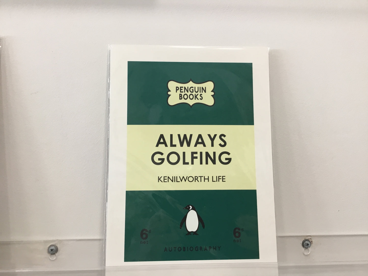 Always Golfing. Print.