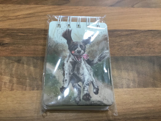 Spaniel spiral notepad