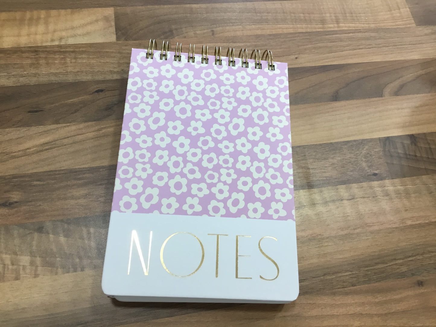 Pink floral note book by Designworks