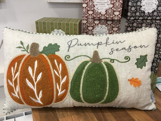 Pumpkin cushion