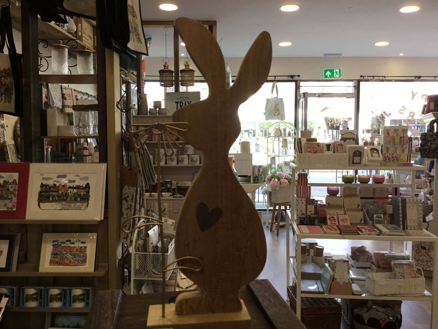 Wooden bunny