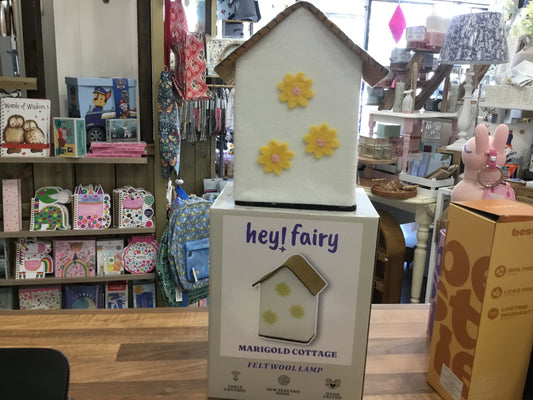 Marigold Cottage voice control felt lamp