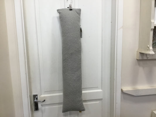 Dove grey draught excluder