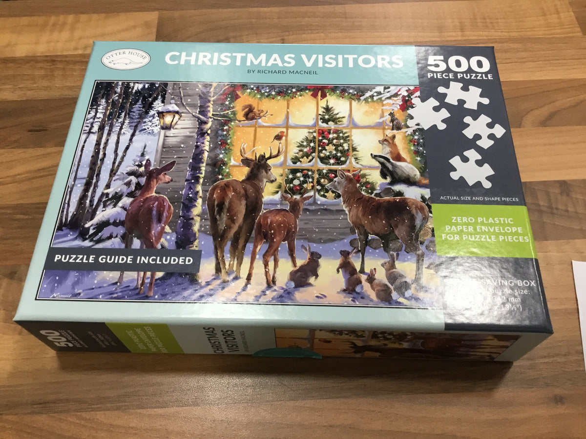Christmas visitors 500 piece jigsaw