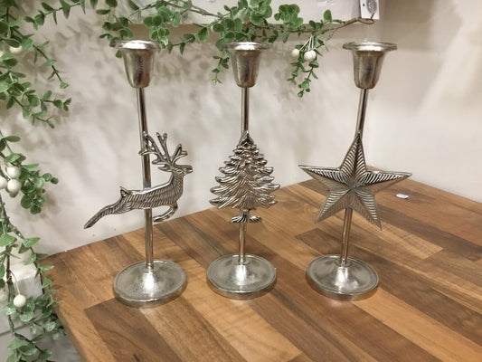 Festive candle holder