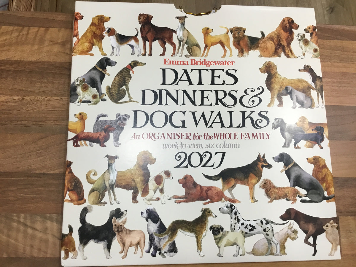 Emma Bridgewater dates  dinner dogs family organiser