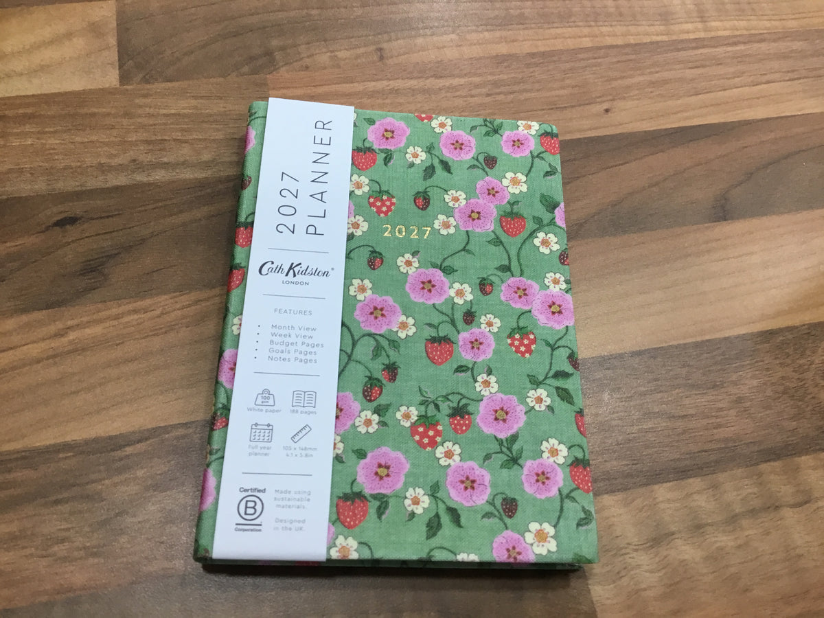 Cath Kidston  Strawberry and Flowers 2027 Planner
