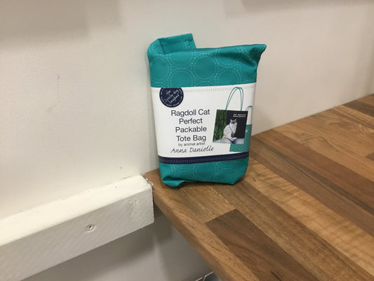 The Little dog laughed tote bag. Rag doll cat.