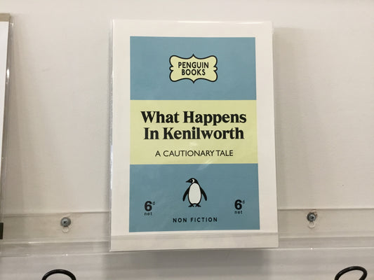 What happens in Kenilworth.Print